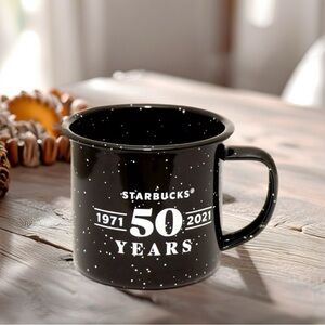 Starbucks 50 Years Espresso Tin Cup Starbucks Barista Exclusive Mug 1971-2021